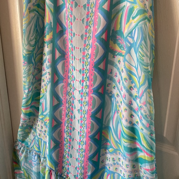 Lilly Pulitzer maxi summer dress size Large - Picture 3 of 7